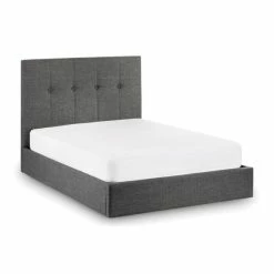 Coupon 💯 Julian Bowen Sorrento Slate Grey Upholstered Bed Frame 🔥 -Julian Bowen Sales Store 1000115032 alt03
