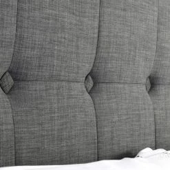 Coupon 💯 Julian Bowen Sorrento Slate Grey Upholstered Bed Frame 🔥 -Julian Bowen Sales Store 1000115032 alt04