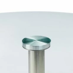 Promo 😍 Julian Bowen Milan Round Glass Table 😍 -Julian Bowen Sales Store 1000157352 alt04