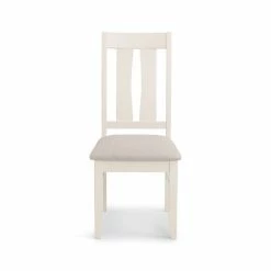 Promo 🛒 Julian Bowen Pembroke Set of 2 Dining Chairs White 🎉 -Julian Bowen Sales Store 1000157354 alt03