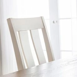 Promo 🛒 Julian Bowen Pembroke Set of 2 Dining Chairs White 🎉 -Julian Bowen Sales Store 1000157354 alt05