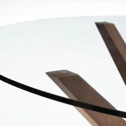 Best deal 🎉 Julian Bowen Chelsea Round Glass Table 🧨 -Julian Bowen Sales Store 1000157378 alt02