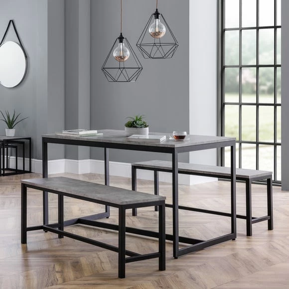 Buy โ๏ธ Julian Bowen Staten 4 Seater Dining Set ๐ 4 Buy โ๏ธ Julian Bowen Staten 4 Seater Dining Set ๐ - Image 2