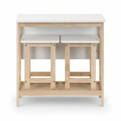 Best Pirce ⌛ Julian Bowen Bergen Bar Set with 2 Stools 💯 -Julian Bowen Sales Store 1000169283 alt02