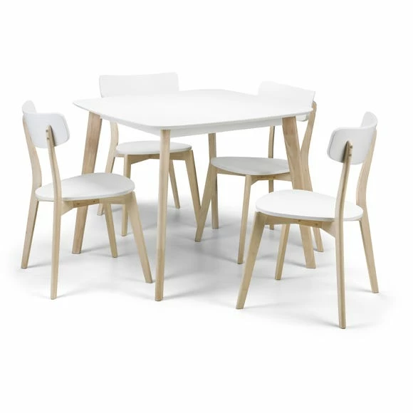 Flash Sale ✔️ Julian Bowen Casa Dining Table with 4 Chairs 🤩 4 Flash Sale ✔️ Julian Bowen Casa Dining Table with 4 Chairs 🤩 - Image 2