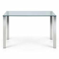 Best Sale 🤩 Julian Bowen Enzo Glass Dining Table with 4 Jazz Chairs 😉 -Julian Bowen Sales Store 1000169319 alt03