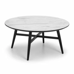 Best Pirce 🔥 Julian Bowen Firenze Marble Effect Coffee Table 🛒 -Julian Bowen Sales Store 1000169321 alt02