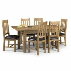 Buy 😉 Julian Bowen Astoria Set of 2 Dining Chairs Oak ❤️ 7 Buy 😉 Julian Bowen Astoria Set of 2 Dining Chairs Oak ❤️ -Julian Bowen Sales Store 1000169805 alt02