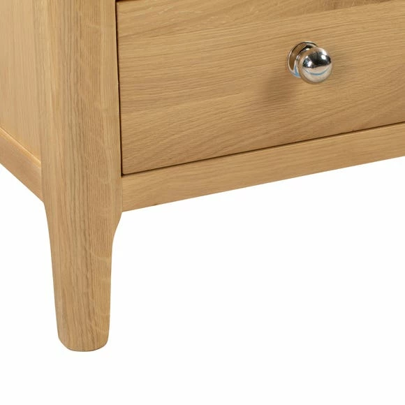 New ⌛ Julian Bowen Cotswold 6 Drawer Chest, Oak ❤️ 6 New ⌛ Julian Bowen Cotswold 6 Drawer Chest, Oak ❤️ - Image 4