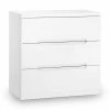 Hot Sale ✔️ Julian Bowen Manhattan 3 Drawer Chest, White 🎉 -Julian Bowen Sales Store 30304312