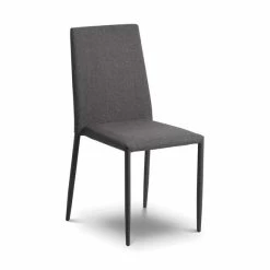 Hot Sale ❤️ Julian Bowen Jazz Set of 4 Stacking Dining Chairs 🌟