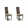 Hot Sale 🌟 Julian Bowen Cayman Set of 2 Dining Chairs Walnut 👏