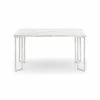 Flash Sale 😀 Julian Bowen Positano Marble & Chrome Dining Table 🛒 -Julian Bowen Sales Store 30667064