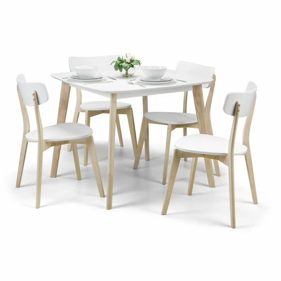 Flash Sale ✔️ Julian Bowen Casa Dining Table with 4 Chairs 🤩 3 Flash Sale ✔️ Julian Bowen Casa Dining Table with 4 Chairs 🤩