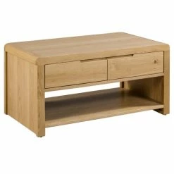 Best Sale 🧨 Julian Bowen Curve Oak Coffee Table 🔔