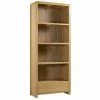 Wholesale 😀 Julian Bowen Curve Oak Tall Bookcase ✨
