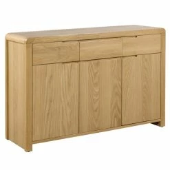 Best Pirce 👏 Julian Bowen Curve Oak Sideboard 🥰