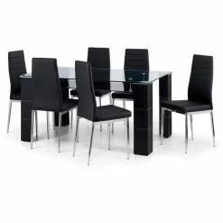 Flash Sale ๐ Julian Bowen Greenwich Dining Table with 6 Chairs โจ