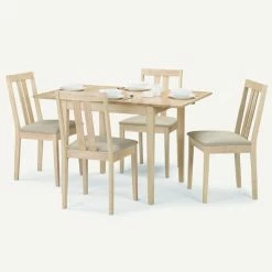 Budget 🛒 Julian Bowen Rufford Dining Table and 4 Chairs 🔥