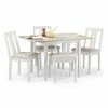 Budget 👍 Julian Bowen Rufford Two Tone Dining Table and 4 Ivory Chairs 🛒 2 Budget 👍 Julian Bowen Rufford Two Tone Dining Table and 4 Ivory Chairs 🛒 -Julian Bowen Sales Store 30705845