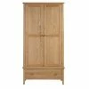 Discount 👏 Julian Bowen Cotswold Double 1 Drawer Wardrobe, Oak 🎁