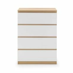 Best deal 😍 Julian Bowen Jupiter 4 Drawer Chest, White ✔️