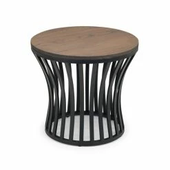 Discount 🥰 Julian Bowen Washington Round Side Table 🎁