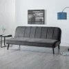 Best Pirce 🎁 Julian Bowen Miro Velvet Clic Clac Sofa Bed 🌟