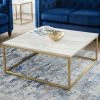 Hot Sale 😉 Julian Bowen Scala Marble Effect Gold Coffee Table 🔔 -Julian Bowen Sales Store 30765347