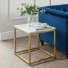 Cheap 🧨 Julian Bowen Scala Marble Effect Gold Lamp Table 👍 -Julian Bowen Sales Store 30765350