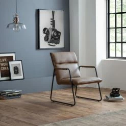 Best Pirce ๐ Julian Bowen Gramercy Faux Leather Chair ๐งจ