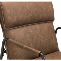 Best Pirce 👍 Julian Bowen Gramercy Faux Leather Chair 🧨 -Julian Bowen Sales Store 30783240 alt03