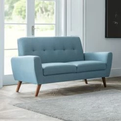 Wholesale 👏 Julian Bowen Monza Linen Small 2 Seater Sofa 🔥
