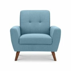 Promo 🧨 Julian Bowen Monza Linen Small Chair 👍 -Julian Bowen Sales Store 30783246 alt02