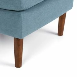 Wholesale 🎉 Julian Bowen Monza Linen Footstool Blue 🥰 -Julian Bowen Sales Store 30783247 alt04
