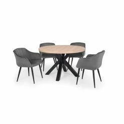 Top 10 👏 Julian Bowen Berwick Round Dining Table Oak 💯 13 Top 10 👏 Julian Bowen Berwick Round Dining Table Oak 💯 -Julian Bowen Sales Store 30794139 alt05