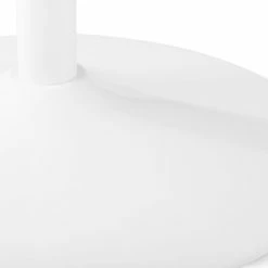 Best Pirce ❤️ Julian Bowen Blanco Round White Pedestal Dining Table with 4 Kari Dining Chairs 🎉 -Julian Bowen Sales Store 30794145 alt03