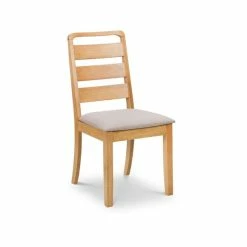 Best Sale 🎁 Julian Bowen Boden Rectangular Oak Veneer Dining Table with 4 Lars Dining Chairs 💯 -Julian Bowen Sales Store 30794150 alt04