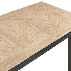 Coupon 🔥 Julian Bowen Bordeaux Extendable Dining Table Dark Grey 👏 -Julian Bowen Sales Store 30794152 alt04