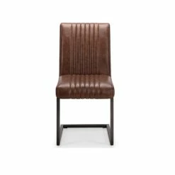 Budget โจ Julian Bowen Brooklyn Set of 2 Dining Chairs Brown Faux Leather ๐ 9 Budget โจ Julian Bowen Brooklyn Set of 2 Dining Chairs Brown Faux Leather ๐ -Julian Bowen Sales Store 30794161 alt02