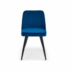 Discount 💯 Julian Bowen Burgess Set of 2 Velvet Dining Chairs 💯 -Julian Bowen Sales Store 30794166 alt02