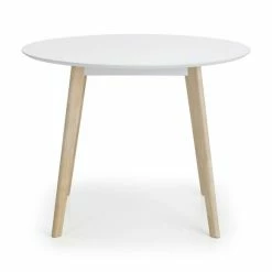 Buy 👍 Julian Bowen Casa Round Dining Table White 🛒 -Julian Bowen Sales Store 30794176 alt02