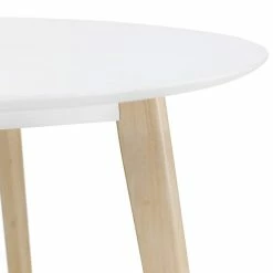 Buy 👍 Julian Bowen Casa Round Dining Table White 🛒 -Julian Bowen Sales Store 30794176 alt03