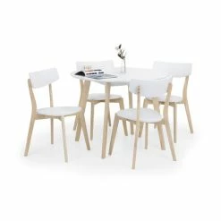 Best reviews of 🔔 Julian Bowen Casa Round Dining Table with 4 Dining Chairs 🤩 -Julian Bowen Sales Store 30794179 alt04