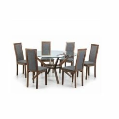 Cheap ✔️ Julian Bowen Chelsea Large Round Dining Table with 6 Melrose Dining Chairs 🛒 13 Cheap ✔️ Julian Bowen Chelsea Large Round Dining Table with 6 Melrose Dining Chairs 🛒 -Julian Bowen Sales Store 30794184 alt05