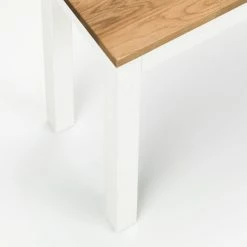 Best deal ✨ Julian Bowen Coxmoor Dining Bench Ivory with Oak 🛒 -Julian Bowen Sales Store 30794208 alt03