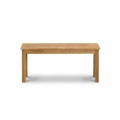 Best deal ⌛ Julian Bowen Coxmoor Rectangular Dining Table with 2 Dining Benches Oak ⌛ -Julian Bowen Sales Store 30794211 alt03