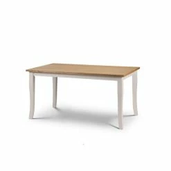 Outlet 🤩 Julian Bowen Davenport Rectangular Grey Dining Table with 6 Chairs 🎁 -Julian Bowen Sales Store 30794224 alt01