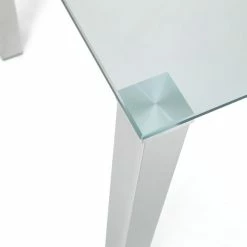 Wholesale 🛒 Julian Bowen Enzo Rectangular Glass Dining Table with 4 Kari Black Dining Chairs 🔔 -Julian Bowen Sales Store 30794237 alt05