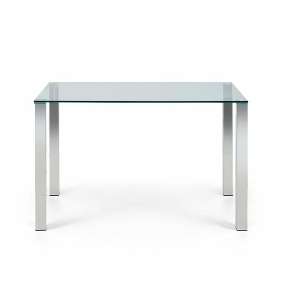 Top 10 🔥 Julian Bowen Enzo Rectangular Glass Dining Set with 4 Calabria Dining Chairs 🎁 5 Top 10 🔥 Julian Bowen Enzo Rectangular Glass Dining Set with 4 Calabria Dining Chairs 🎁 - Image 3